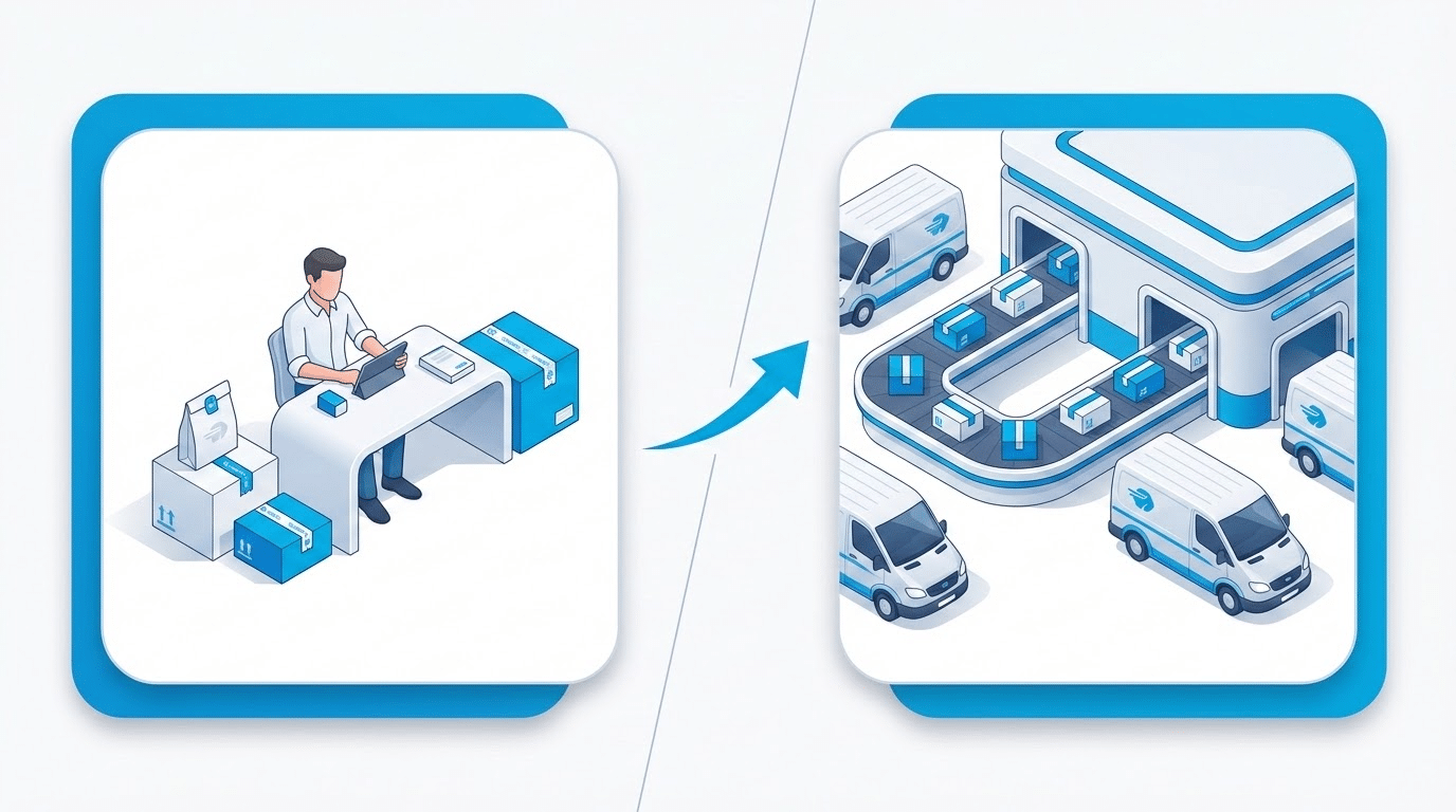 פתרונות לוגיסטיים לעסקים קטנים ובינוניים - HSP שליחויות