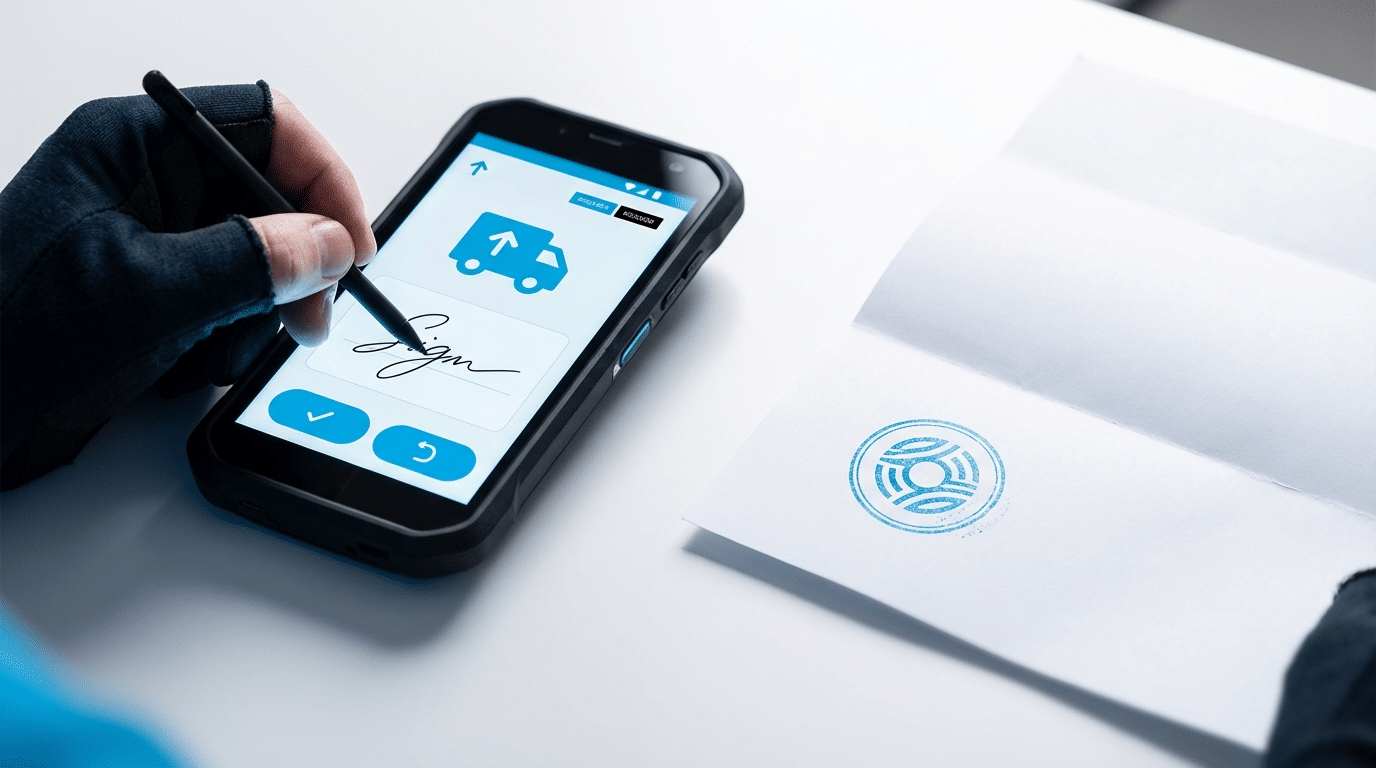 אישור מסירה חתום למוסד חינוכי - תיעוד דיגיטלי מקצועי