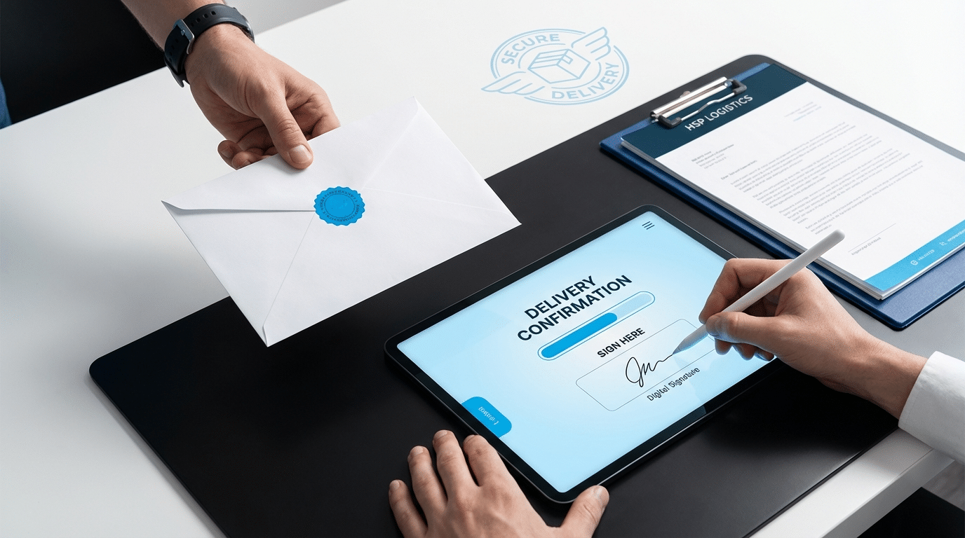 שליחת מסמכים דחופים עם אישור מסירה - שירות בלדרות מקצועי