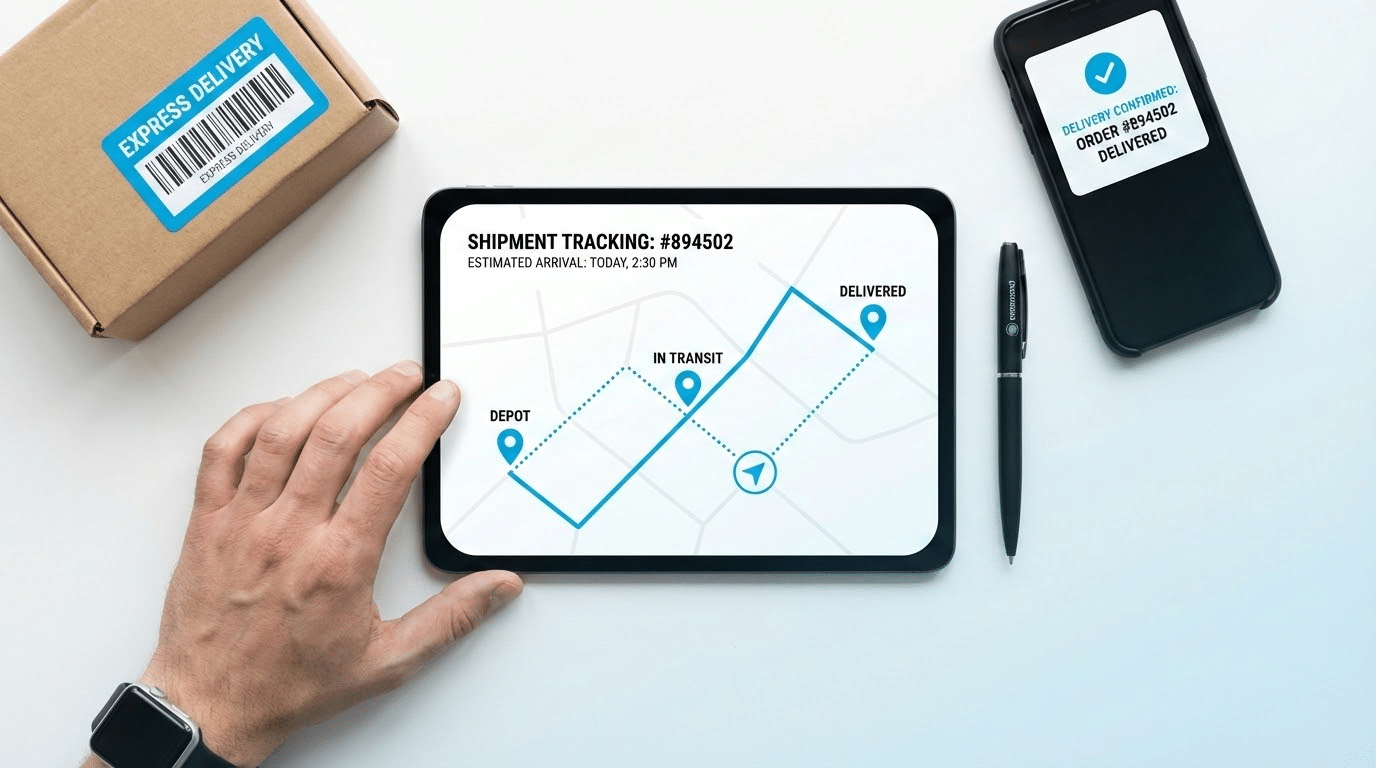 מעקב משלוחים ואישור מסירה דיגיטלי לעסקים קטנים