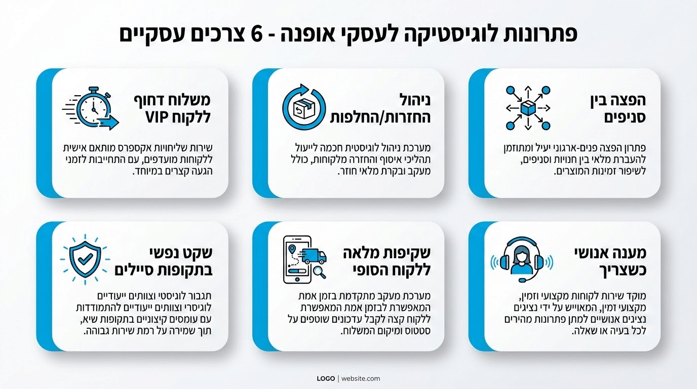 טבלת צרכים – איך HSP עוזרת בפועל לעסקי אופנה