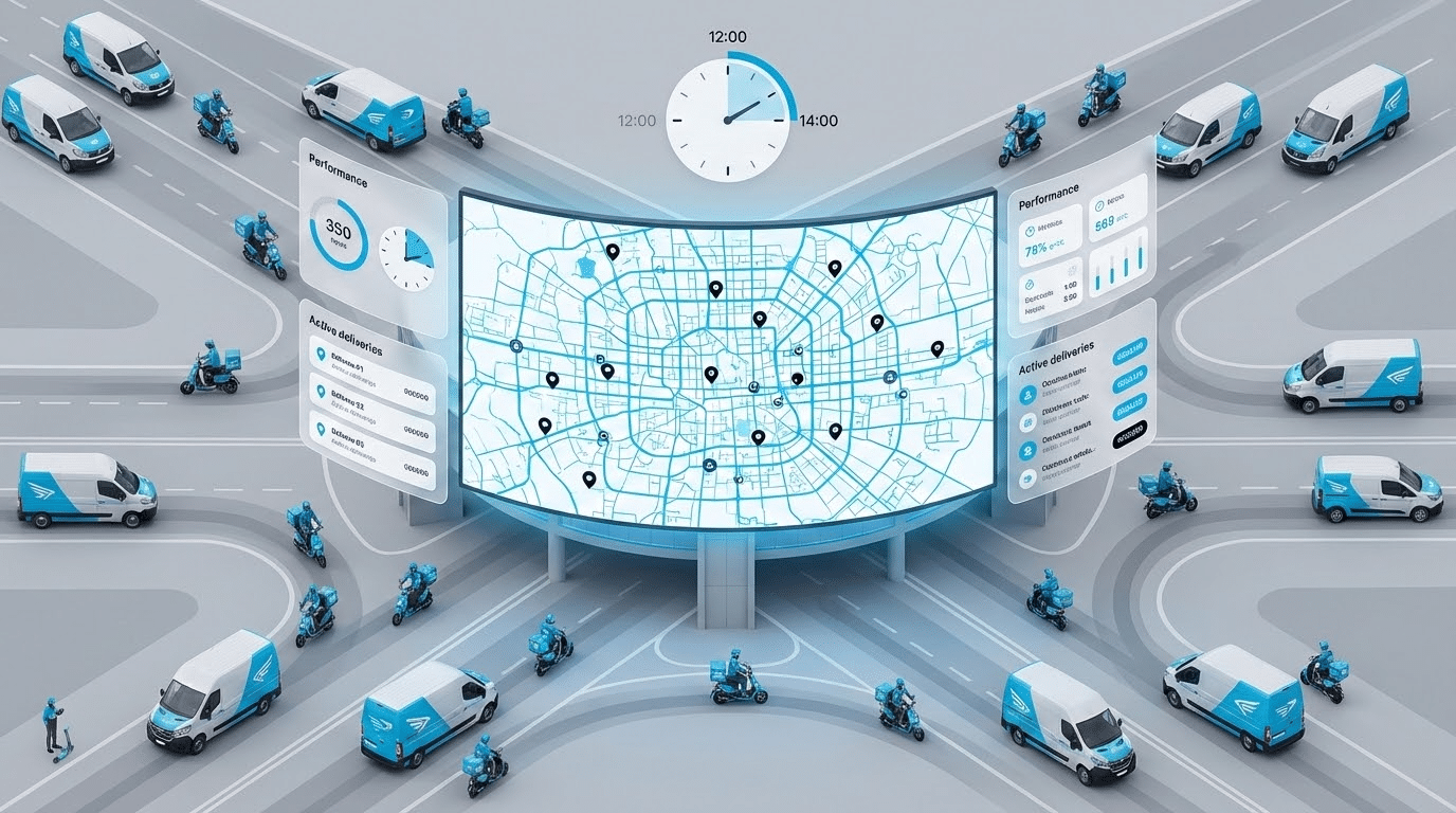 צמצום איחורים במשלוחי מזון בשעות שיא